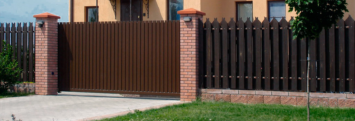 Відкатні ворота - фото