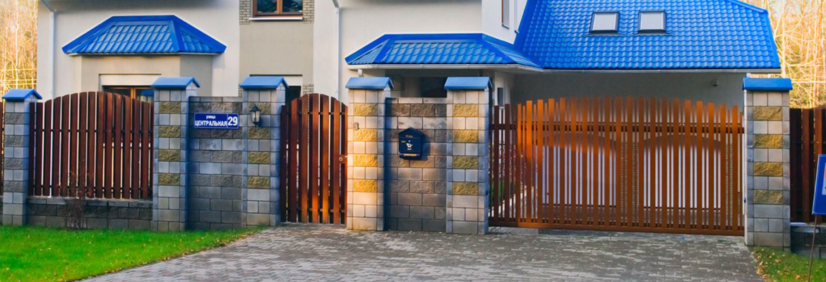 Ворота відкатні Алютех (Alutech) - фото