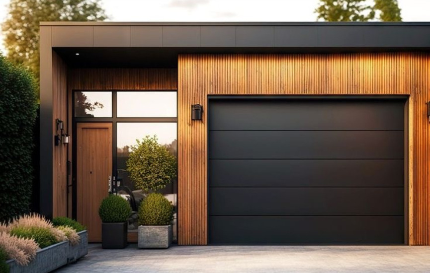 Гаражні ворота - фото